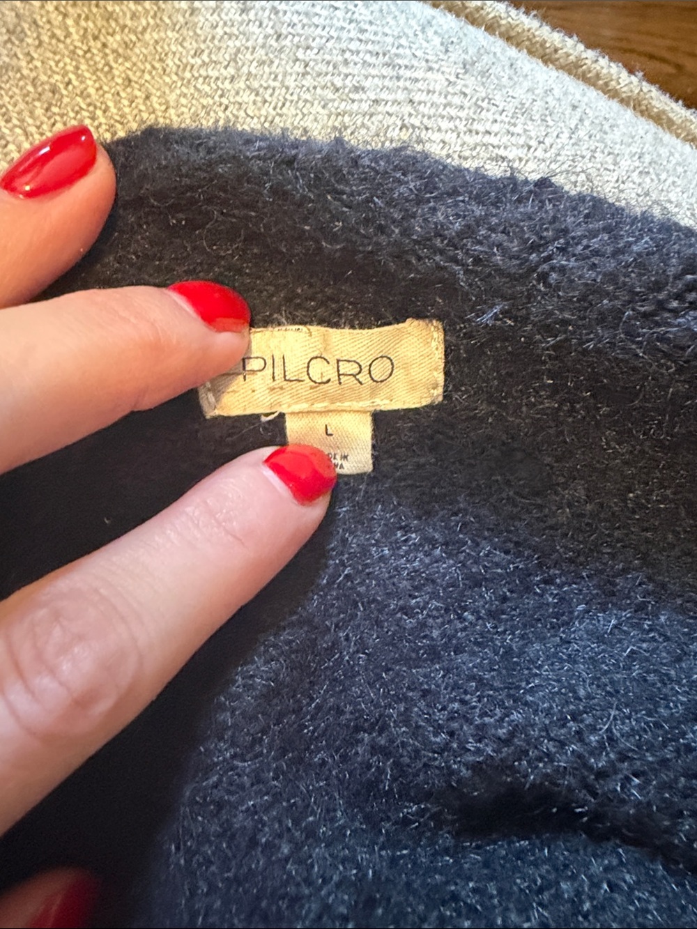 Anthropologie Pilcro sparkle pullover Black Off-the-Shoulder Star Sweater - Picture 8 of 8